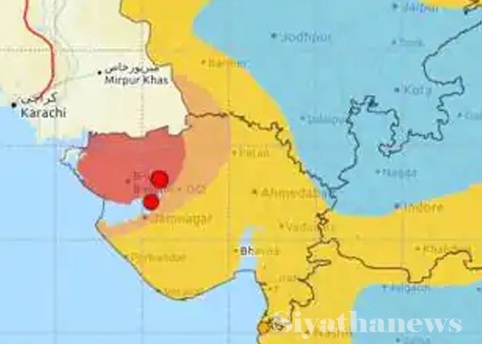 ඉන්දියාවේ ගුජරාට් ප්‍රාන්තයේ භූ කම්පනයක්