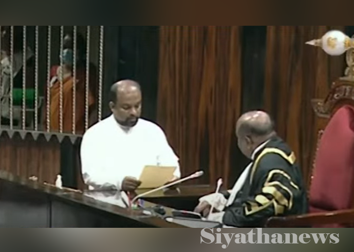 ජගත් ප්‍රියංකර දිවුරුම් දෙයි