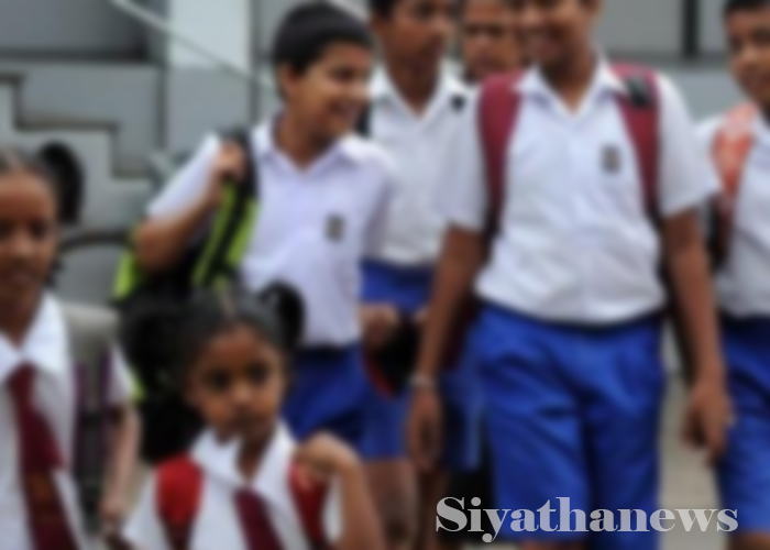 නව පාසල් වාරය ගැන දැනුම්දීමක්