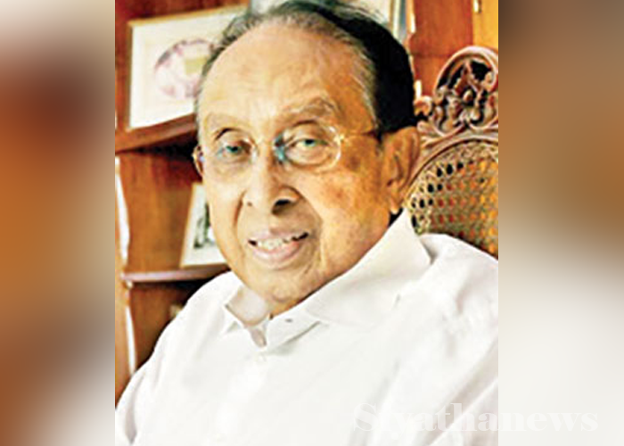 හිටපු මුදල් ඇමති රොනී ද මැල් අභාවප්‍රාප්ත වෙයි