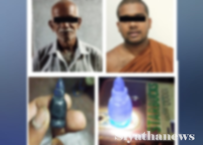 කෝටි 37ක මැණික් ජාවාරමකට හිමිනමක් ඇතුළු දෙදෙනෙකු අත්අඩංගුවට