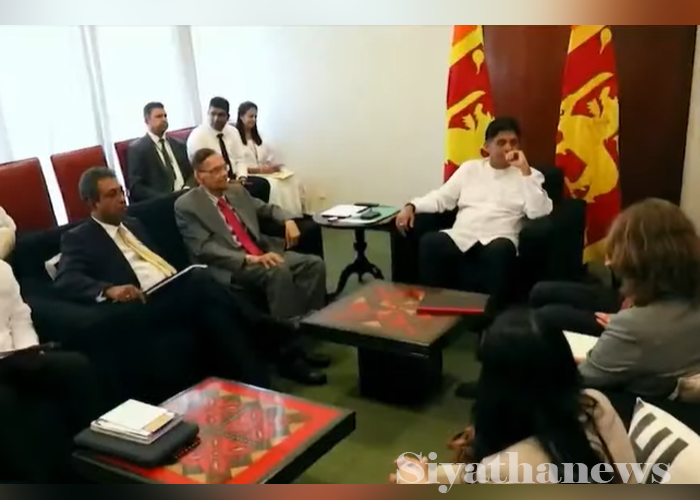 IMF නියෝජිතයන් හමු වූ විපක්ෂ නායක සජිත් (VIDEO)