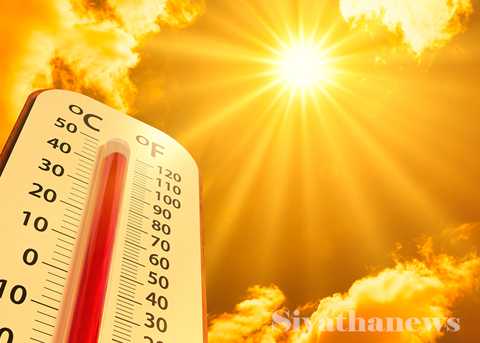 උණුසුම් කාලගුණ තත්ත්වය සම්බන්ධයෙන් දැනුම්දීමක්