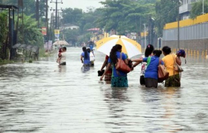 අයහපත් කාලගුණයෙන් පුද්ගලයන් 87,379ක් පීඩාවට