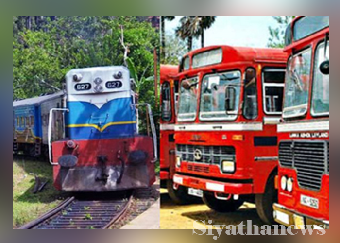 වන්දනාවේ යන බැතිමතුන් සඳහා විශේෂ බස් සහ දුම්රිය සේවාවක්