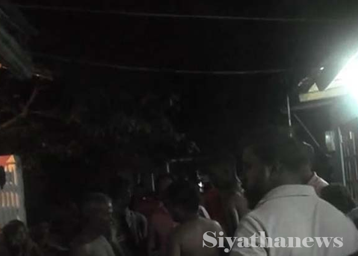 වතු නිවාස පේළියක ගින්නකින් දෙදෙනෙක් මරුට