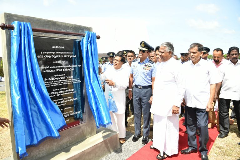 හිගුරක්ගොඩ අභ්‍යන්තර ගුවන් තොටුපල ඡාත්‍යන්තර ගුවන් මෙහෙයුම් සදහා ඉදිකිරීම් අරඹයි