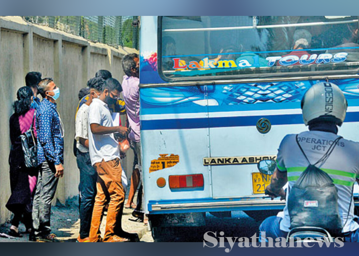 නව බස් ගාස්තු මෙන්න