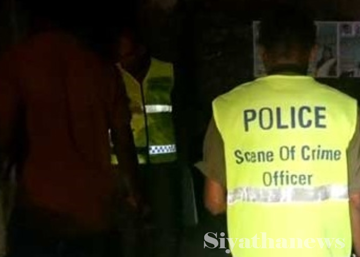 නිවසක සිටි කාන්තාවකට වෙඩි තැබීමක්