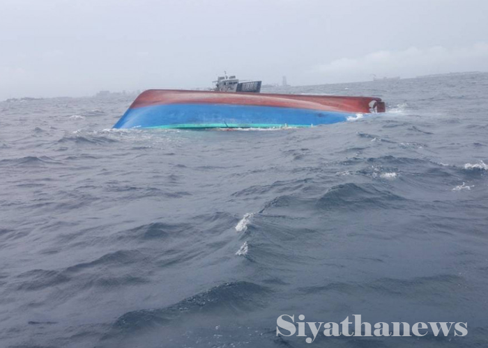 බෝට්ටුවක් පෙරලී පුද්ගලයෙකු මරුට