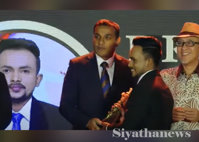 වසරේ යෞවන රූපවාහිනී නිවේදකයා සම්මානය සියතට (VIDEO)