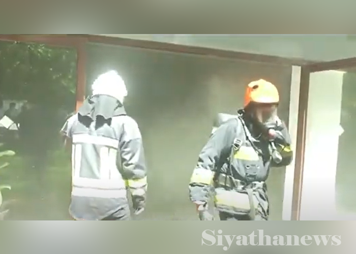 ජාතික පුස්තකාලයේ ගින්නක්