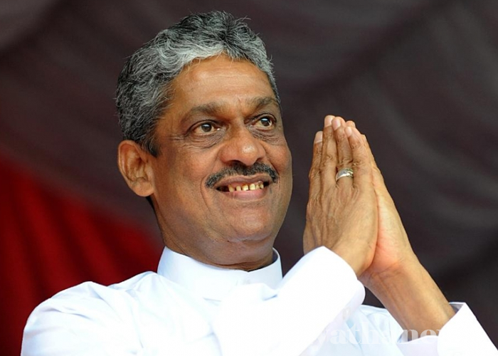 සරත් ෆොන්සේකාත් ජනපති සටනට (VIDEO)