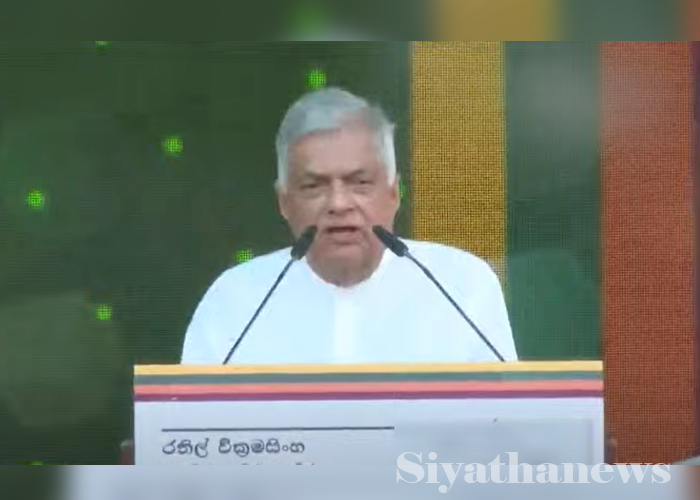 ජනතාවට ජීවත් වීමේ අයිතිය ලබා දුන්නේ තමන් බව කියන ජනපති රනිල් (VIDEO)