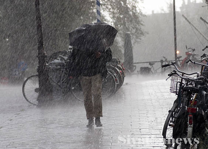 ප්‍රදේශ කිහිපයකට තද වැසි