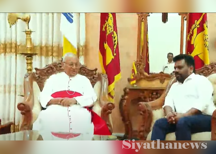 ජනපති කාදිනල් හිමියන් හමුවෙයි (VIDEO)