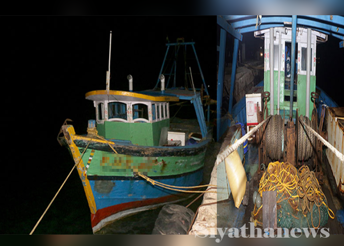 ශ්‍රී ලංකා මුහුදු සීමාව උල්ලංඝනය කළ ඉන්දීය ධීවරයින් සිව් දෙනෙකු අත්අඩංගුවට