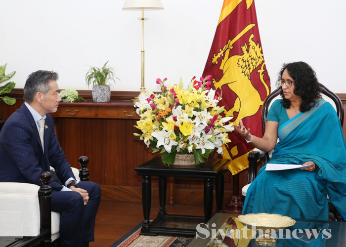 ආසියානු සංවර්ධන බැංකුවේ ශ්‍රී ලංකා අධ්‍යක්ෂ හා අගමැතිනිය අතර හමුවක්