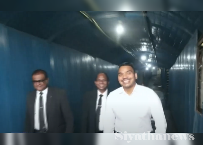 හිටපු පාර්ලිමේන්තු මන්ත්‍රී නාමල් රාජපක්ෂ CIDයට (VIDEO)