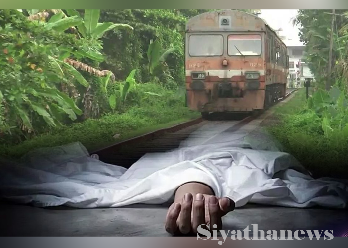 යතුරුපැදියක් දුම්රියක ගැටී පුද්ගලයෙක් මරුට