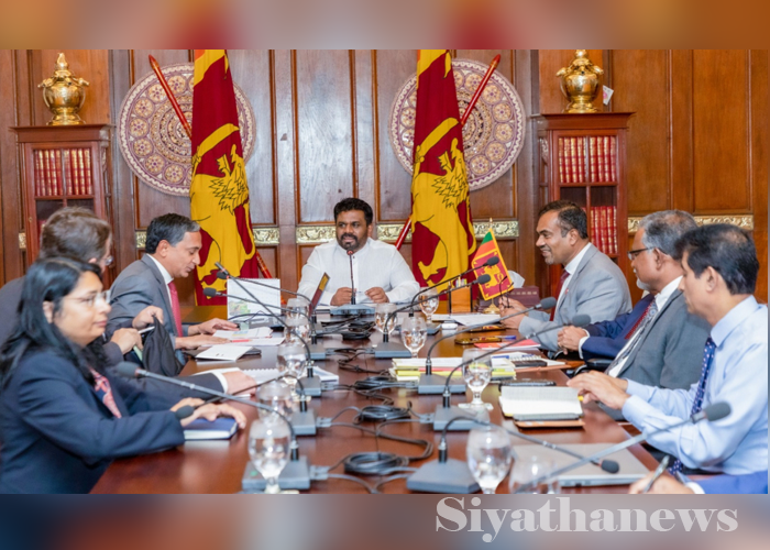 ජනතා පීඩනය ලිහිල් කළ යුතු බව ජනපති IMF නියෝජිතයින්ට පවසයි