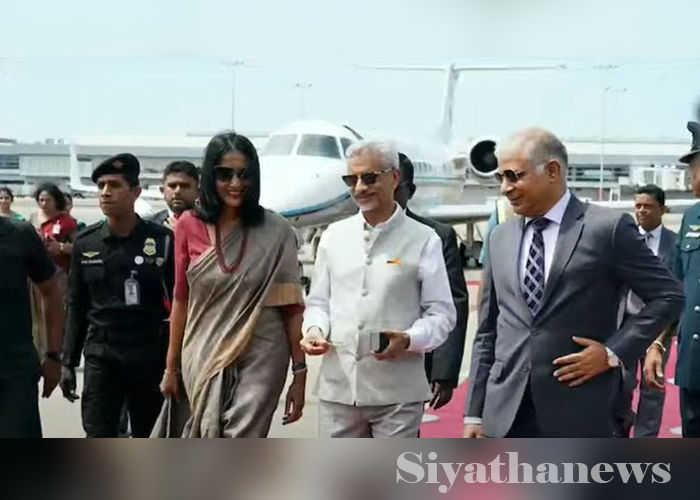 ඉන්දීය විදේශ කටයුතු අමාත්‍යවරයා දිවයිනට (VIDEO)