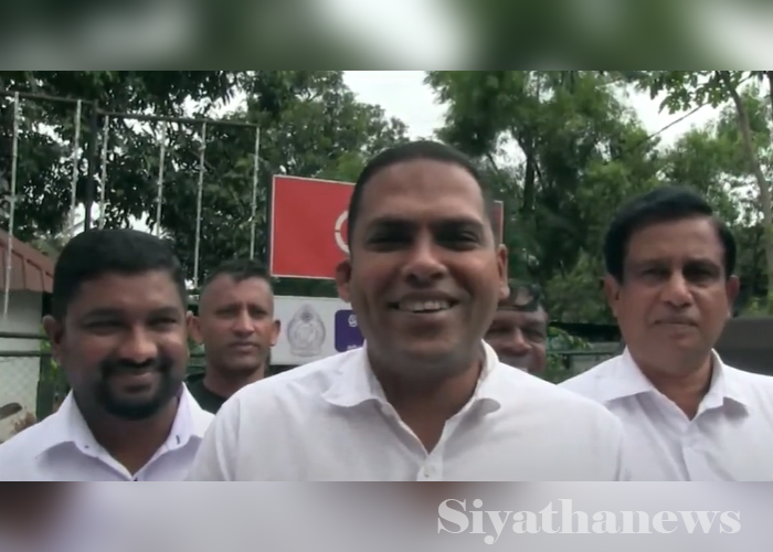 හිරේ යන්න බලාගෙන වැඩිපුර ඇදුම් අරගෙන ආව හරීන් අත්අඩංගුවට (VIDEO)