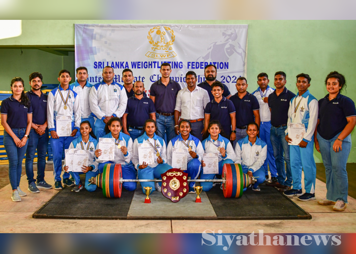 අන්තර් මධ්‍යම බර ඉසිලීමේ ශූරතාවලියේ කාන්තා ශූරතාව හා පිරිමි අනු ශුරතාවය ගුවන් හමදාවට