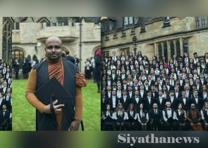 වසර 105 කට පසු ඔක්ස්ෆර්ඩ් සරසවි වරම් හිමිකරගත් බෞද්ධ භික්ෂුව (VIDEO)