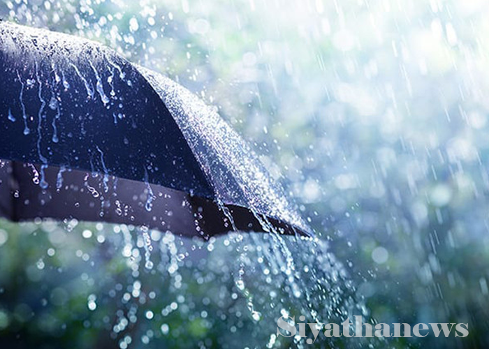 දිස්ත්‍රික්ක කිහිපයකට සවස් කාලයේ වැසි
