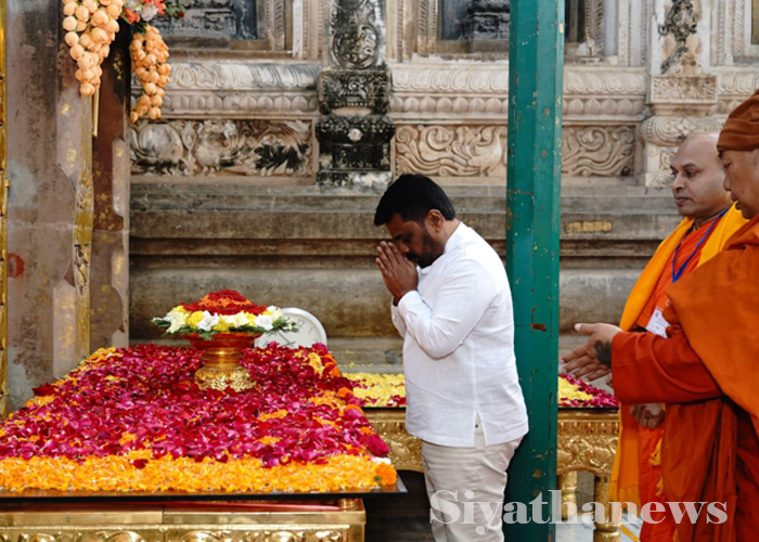 ජනපති බුද්ධගයාව වැඳ පුදා ගනී