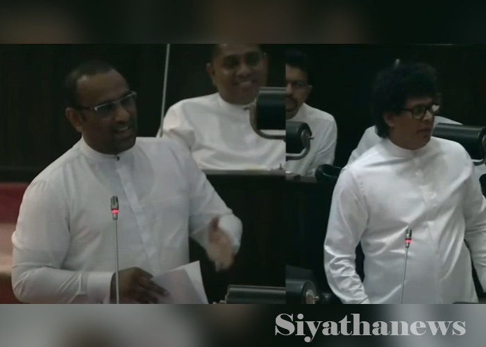 පාර්ලිමේන්තුවේ සුදු ලූනු පොඩි වෙයි – විවාදය උණුසුම් (VIDEO)