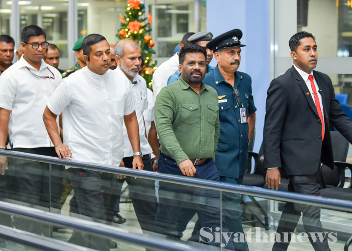 ජනපති යළි දිවයිනට