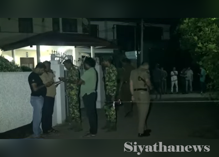 බටුවත්තේ චාමරගේ බිරිදගේ නිවසට වෙඩි (VIDEO)