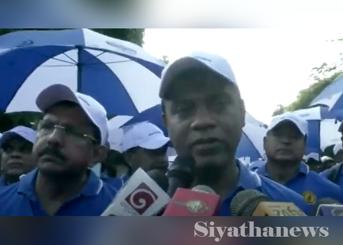 ප්‍රතිජීවක ඖෂධ ප්‍රතිරෝදය පා ගමන සෞඛ්‍ය ඇමතිගේ ප්‍රධානත්වයෙන් (VIDEO)