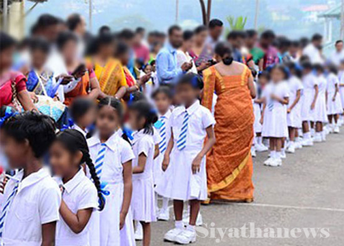පළමු ශ්‍රේණියට සිසුන් ඇතුළත් කිරීම ගැන නිවේදනයක්