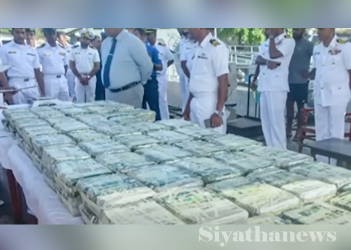 2024දී මිලියන 28,158ක මත්ද්‍රව්‍ය සහ මත්පෙති නාවික හමුදා භාරයට (VIDEO)
