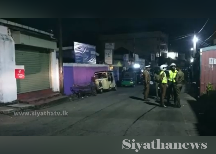 ගල්කිස්සේ වෙඩි තැබීමකින් දෙදෙනෙකු ජීවිතක්ෂයට (VIDEO)