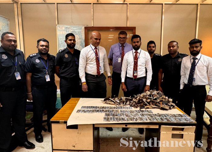 මිලියන 97ක කොකේන් කටුනායක ගුවන් තොටුපොළින් (VIDEO)