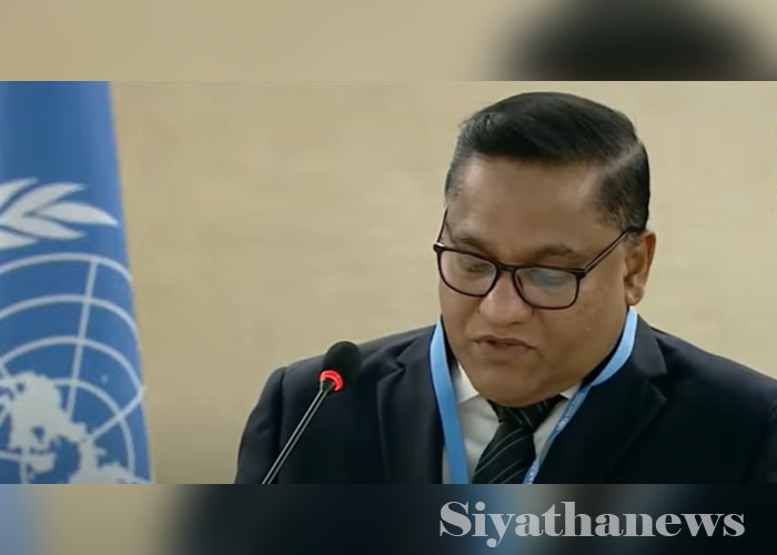 රජය මානව හිමිකම් ආරක්ෂා කිරීමට කරන කැපකිරීම ගැන කියන ඇමති විජිත (VIDEO)