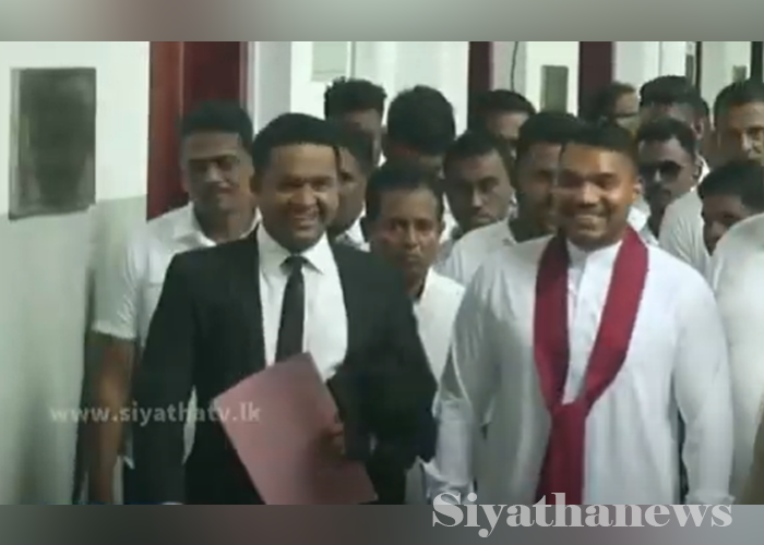 නාමල් රාජපක්ෂට අධිචෝදනා භාර දෙයි – ඇප මත මුදා හැරීමටත් නියෝග (VIDEO)