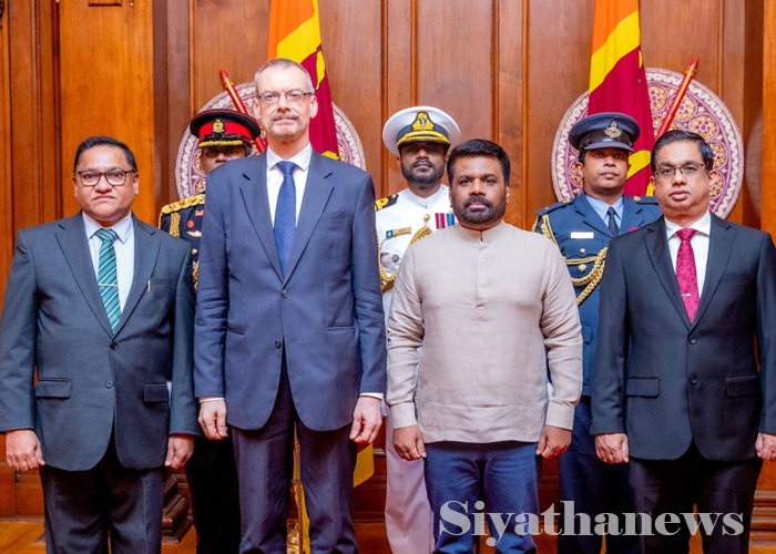 නව විදේශ තානාපතිවරුන් තිදෙනෙක් අක්තපත්‍ර භාර දෙයි