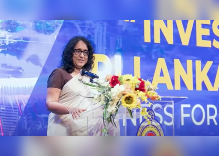 ලංකාවේ අනාගතය සාර්ථක බව අගමැතිනිය ආයෝජකයන්ට කියයි (VIDEO)