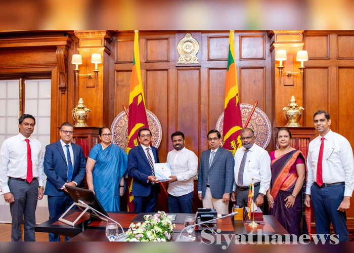 2024 මහ බැංකු වාර්තාව ජනපතිට