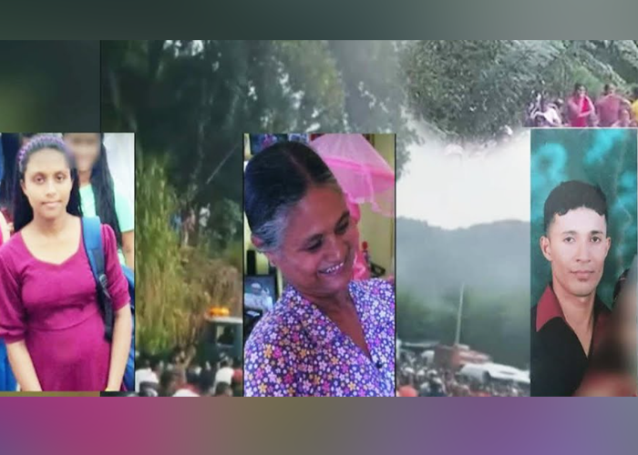 දුන්හිඳ බස් අනතුරක් 3න් දෙනෙකු ජීවිතක්ෂයට – රියදුරු පොලිස් අත් අඩංගුවට (VIDEO)