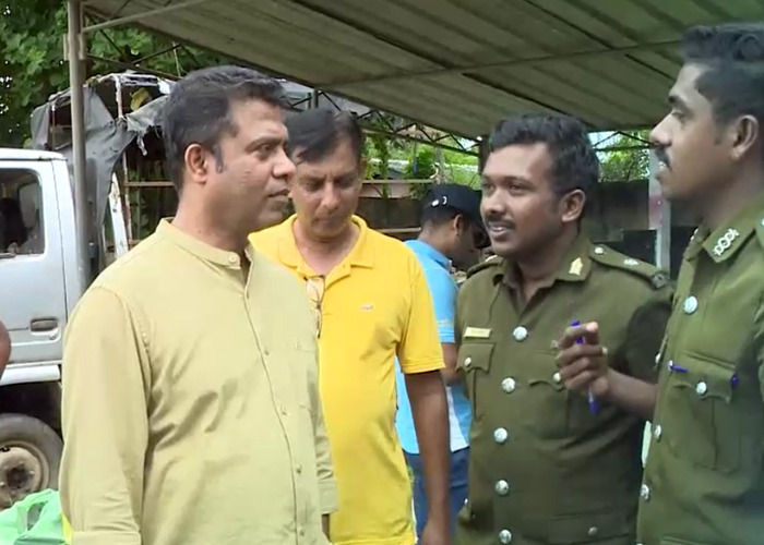 භාවිතයෙන් ඉවතලන ද්‍රව්‍ය එක්රැස් කිරීම ව්‍යාපෘතිය “පරිසර පොළ” සෞඛ්‍ය හා ජනමාධ්‍ය අමාත්‍යවරයාගේ නිරීක්ෂණයට.