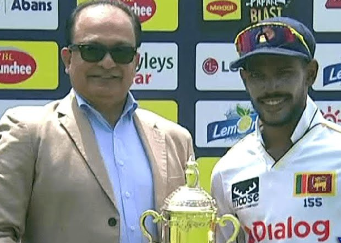 දෙවන ටෙස්ට් තරගයේ ජය සිංහ පැටවුන්ට (VIDEO)