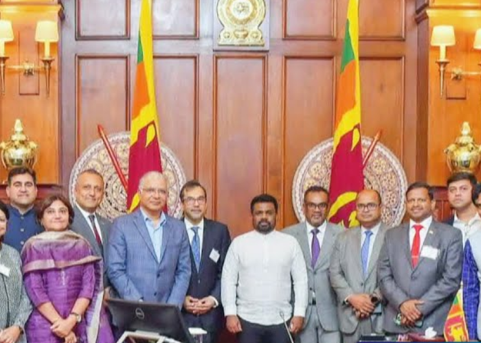 ජනපති හමු වූ ඉන්දියාවේ සමාගම් ප්‍රධානීන් (VIDEO)