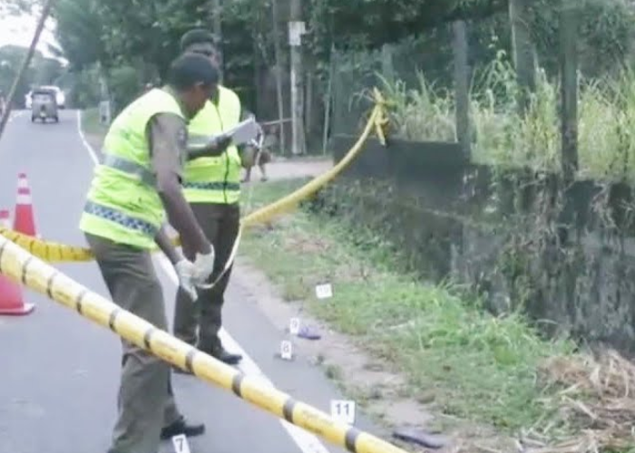 කොස්ගම පත්තු වූ වෙඩිල්ලට මවක් සහ දියණියක් ඇතුලු 3දෙනෙකුට තුවාල (VIDEO)