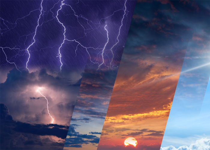 අද කාලගුණය